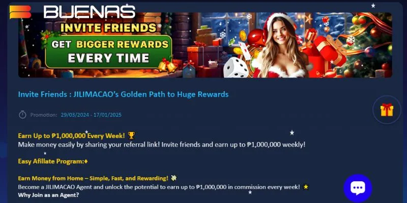 Invite Friends: Buenas' Golden Path to Big Rewards